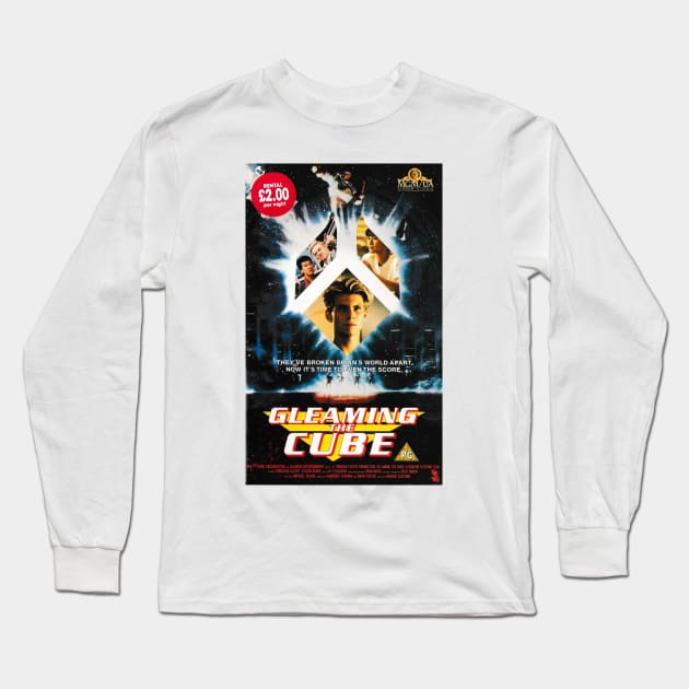 Gleaming The Cube Long Sleeve T-Shirt by VHS Retro T-Shirts